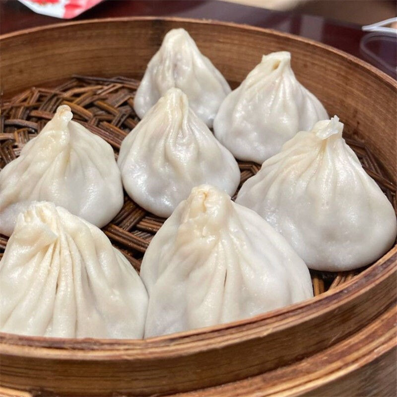 熙盛源无锡小笼包 小笼馒头鲜肉灌汤包子早餐点心早点 正常甜度30只