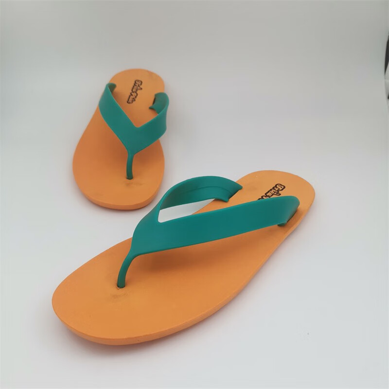 越南人字橡胶拖鞋磨砂夏季百搭人字拖男软底凉鞋防滑外穿大码品质定制