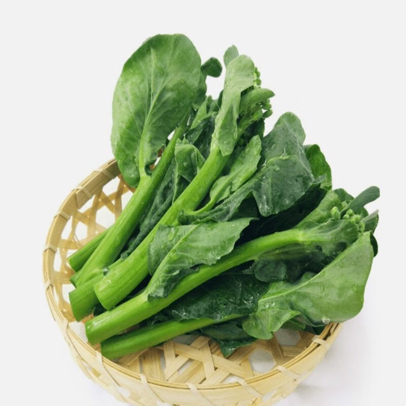 芥兰菜芥蓝菜新鲜现摘现发酒店菜级广东蔬菜精选坏果包赔兰花苔1斤