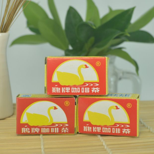 官方旗舰三明老牌子鹅牌咖啡茶福建固体速溶咖啡上海三星食品咖啡茶