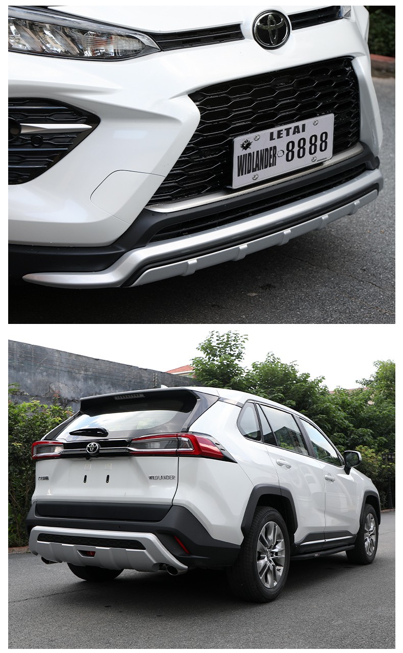 适用于丰田20款全新威兰达前后保险杠升级改装饰大包围威兰达前后杠