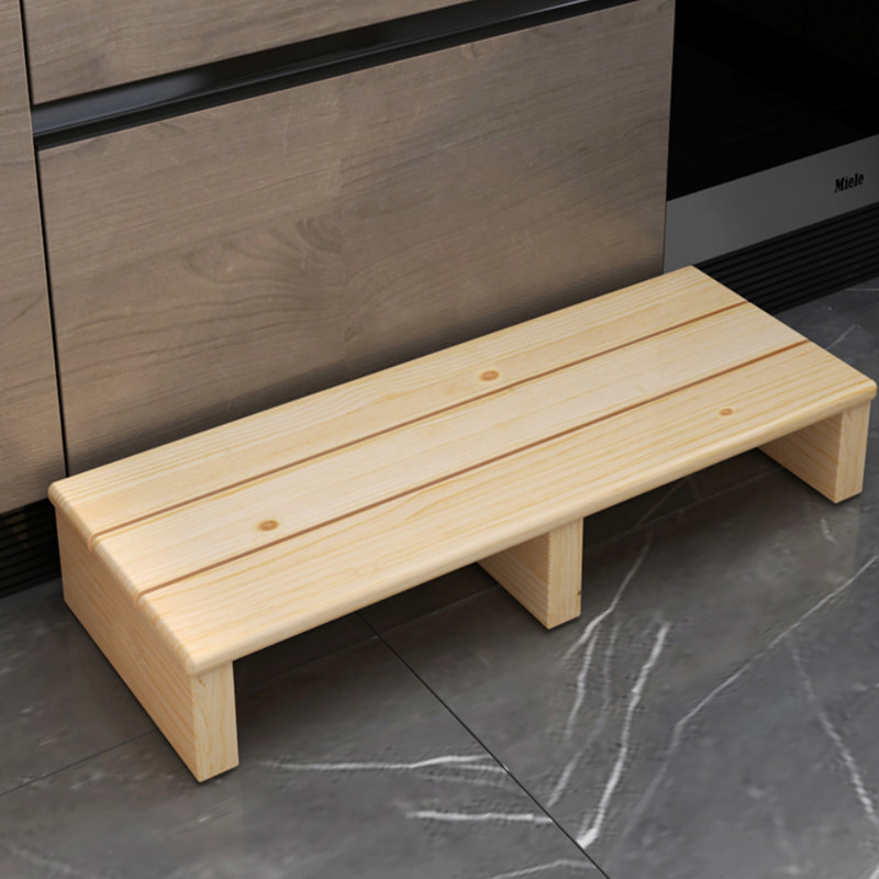 厨房增高地垫脚踏板实木垫脚板台阶凳防滑板楼梯脚踩凳马桶神器沙发脚