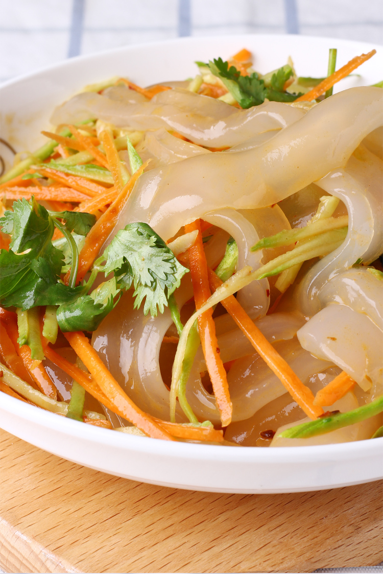 【严选年货好物】东北特产大拉皮 水晶大拉皮 10袋装 凉拌粉皮凉皮