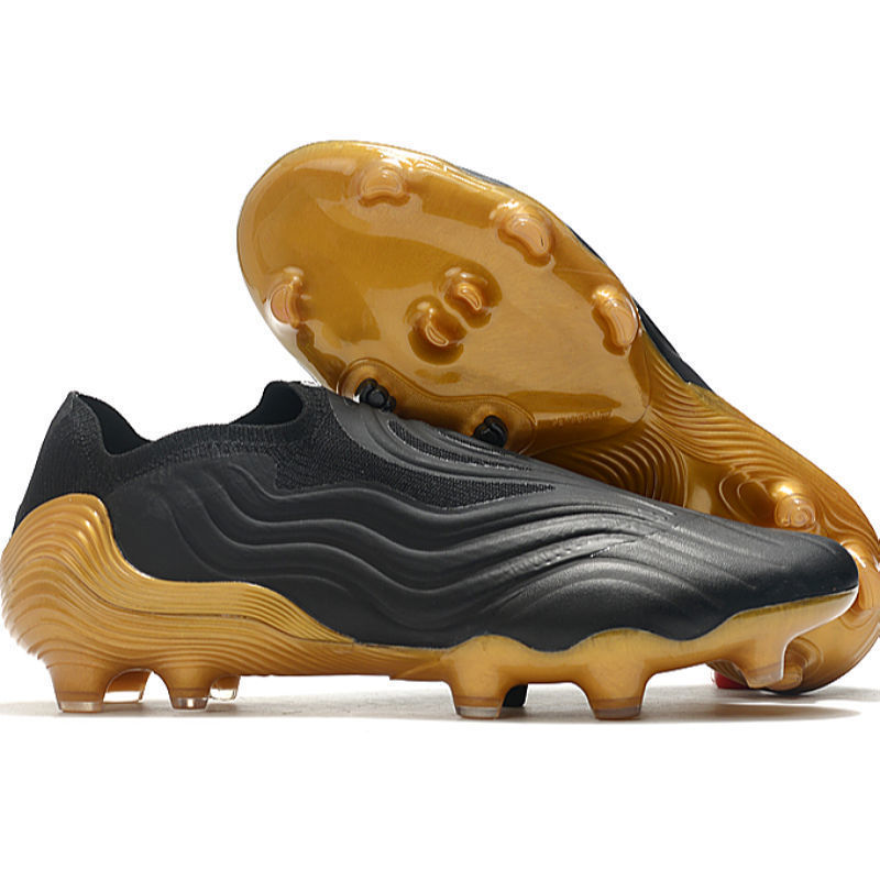 梅西x系列实战迪巴拉专属钉低帮sense天然草足球鞋 白灰橘ag 40.
