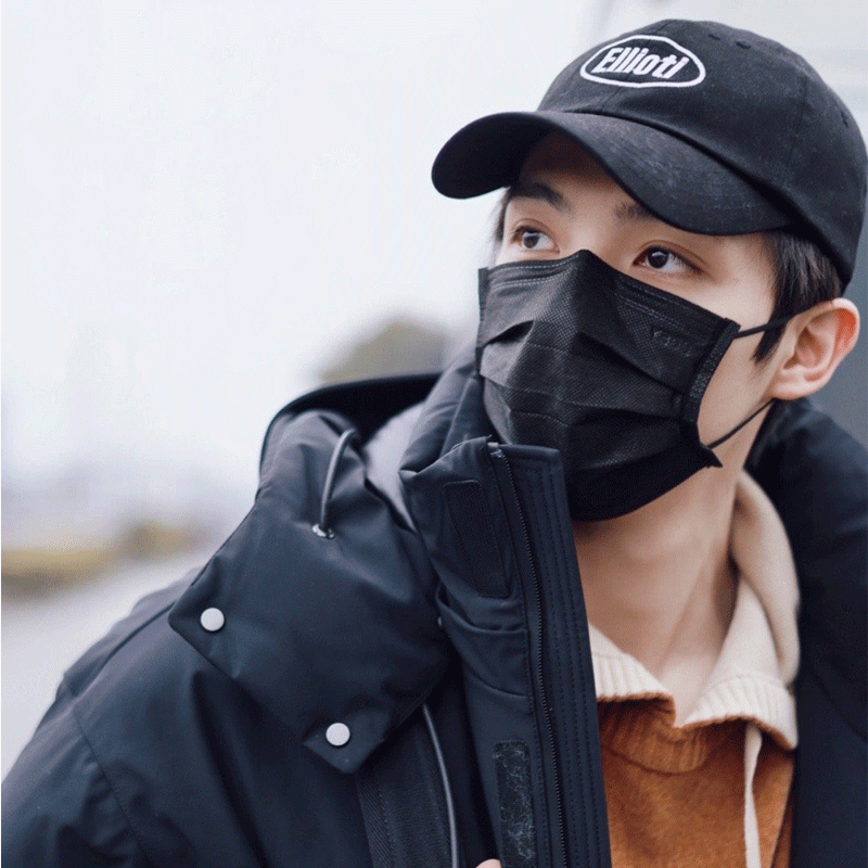 刘耀文同款帽子软顶字母韩版潮夏季棒球帽女新款小标刺绣鸭舌帽男 c标