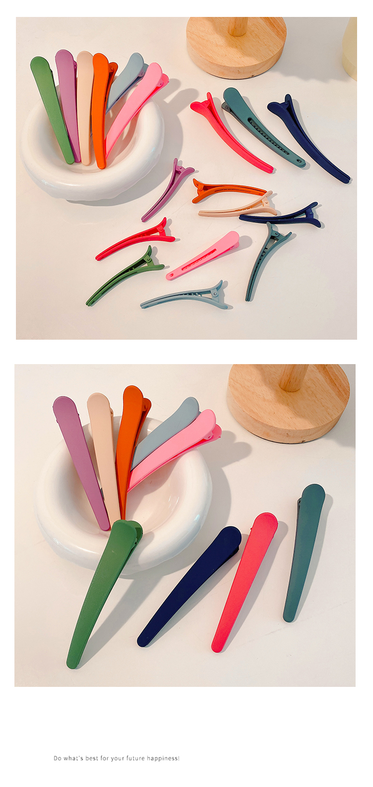 森爱百年无痕洗脸发卡大号发夹女夹子头饰化妆刘海鸭嘴夹理发店后脑勺