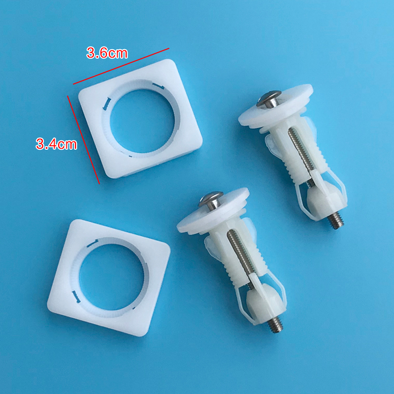 马桶盖配件盖板连接件固定螺丝通用尚高 370尼龙膨胀螺丝一对【图片