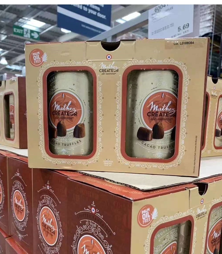 玉泉韵现货速发英国松露巧克力mathez摩太紫mathey曼斯零食礼品法国