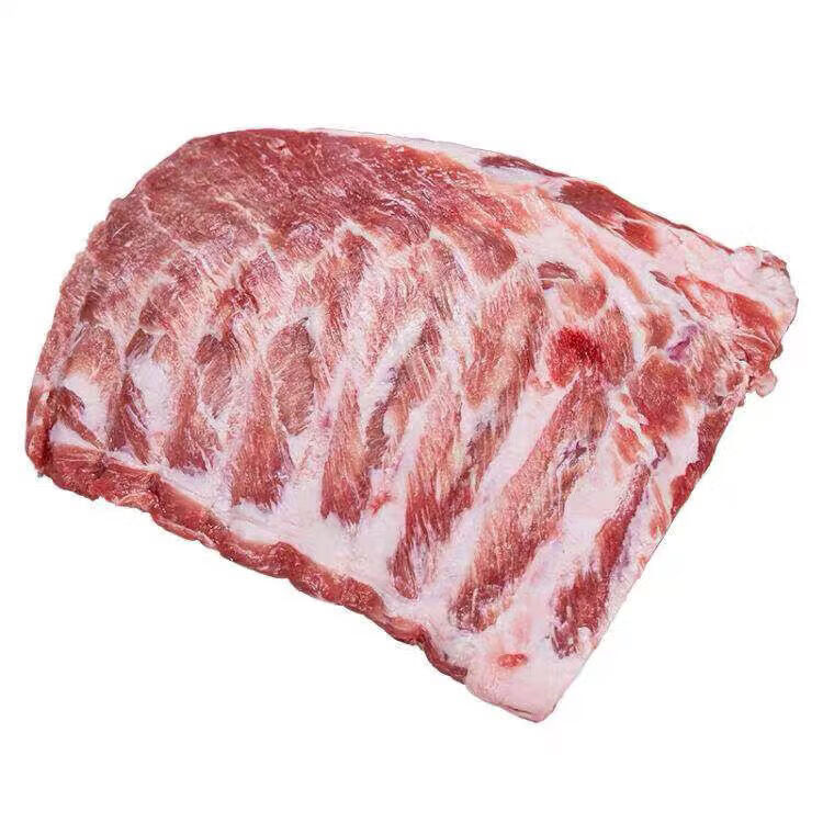 猪肉 生鲜多肉排骨新鲜黑猪排猪肋排骨 猪排骨2斤装 新鲜直达【图片