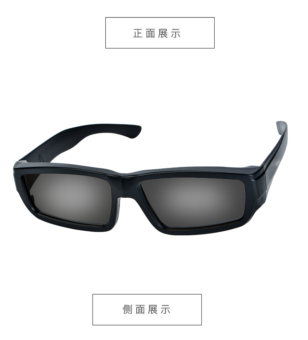 左右格式3d眼镜 3d眼镜电影院专用夹片镜偏振偏光立体3d家用电视机通