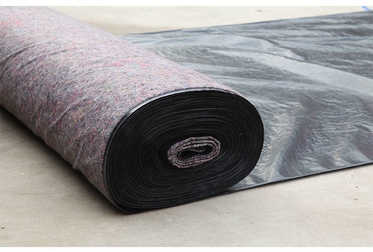 大棚保温棉被专用养殖货车工农防水毛毡布土工布工程布黑心棉毯子防水