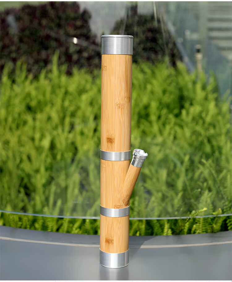 天然竹子水烟筒金竹破竹云南水烟筒水烟丝烟桶水烟具烟斗大号十八怪