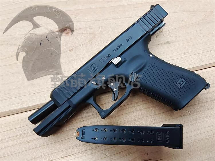 成人全金属抢合金帝国m19111205格洛克17gen5抛壳抢模型合金枪不可发