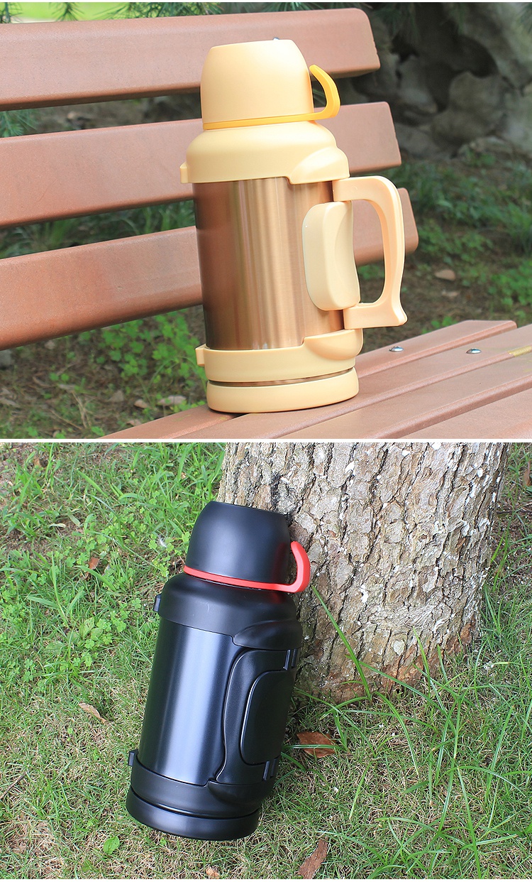 天牛保温壶3升旅游保温杯大容量户外5l车载水壶大号便携瓶4000ml深