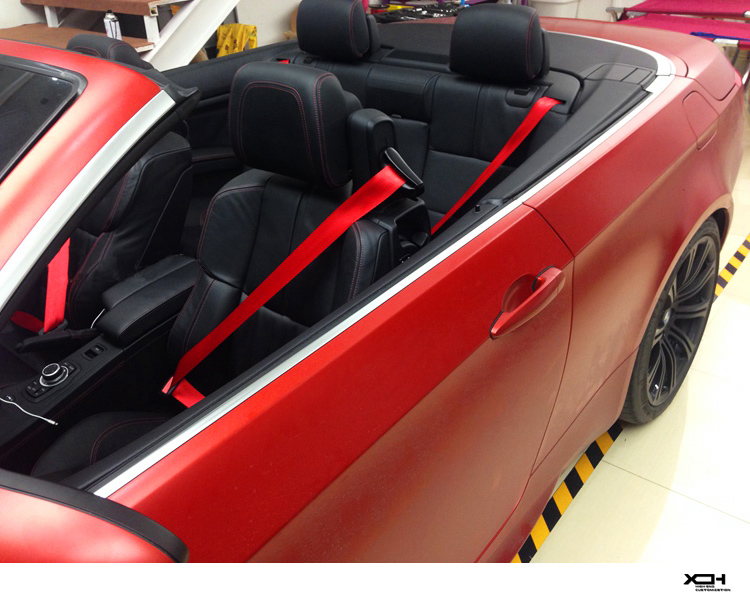 berger 汽车 红色 彩色 安全带 改色改装 适用于 保时捷 宝马 奔驰