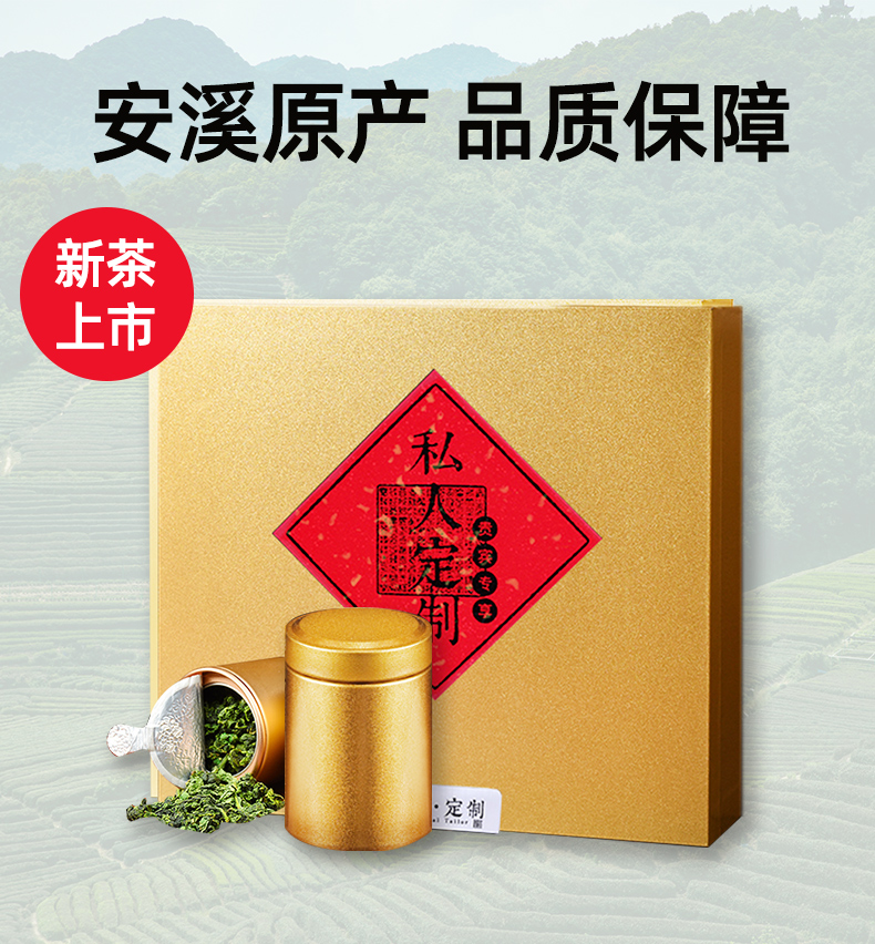 小金罐乌龙茶2022新茶清香型安溪茶叶礼盒装500g