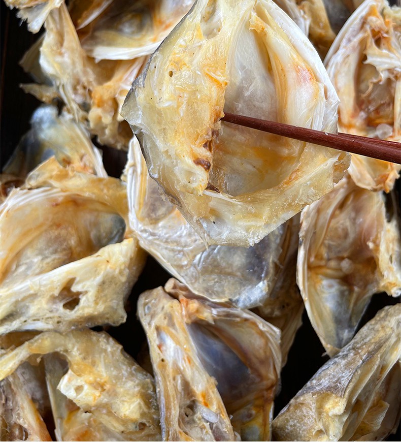 湛江海味干货特产海捕新鲜马友鱼渔民淡晒咸香鱼头干煲500g袋 广纳力