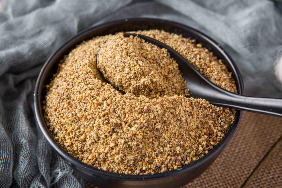 5折 东北熟苏子籽粉紫苏子粉烧烤蘸料食用调料500克现磨烧烤调料