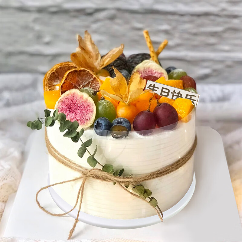 生日蛋糕仿真模型2022仿真生日蛋糕模型网红新款定制鲜花水果皇冠橱窗