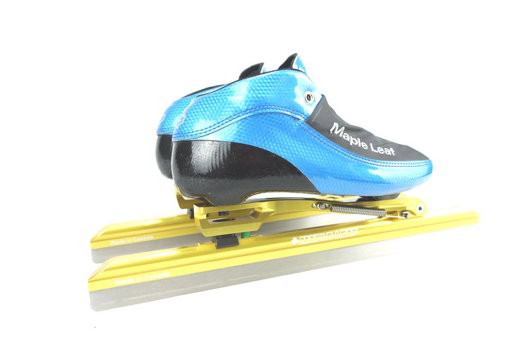 短道速滑冰刀鞋源自加拿大枫叶冰刀定位速滑冰刀鞋脱位冰刀鞋大道速滑