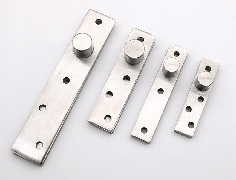 温利达加厚不锈钢天地转轴正偏芯上下旋转合页隐形门暗藏铰链千秋铰特