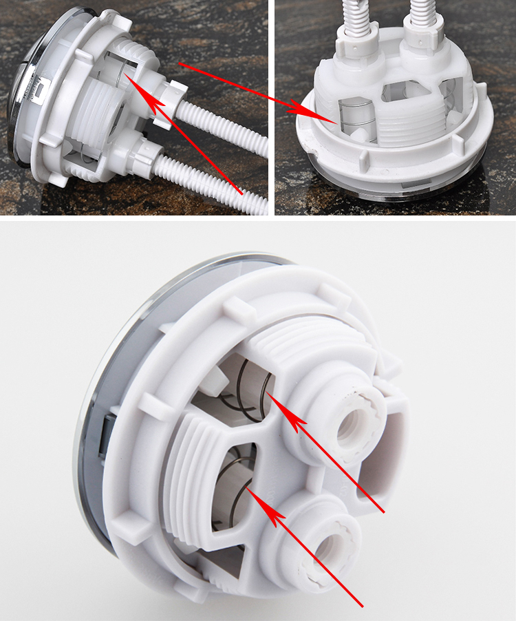 马桶弹簧304不锈钢抽冲水箱按扭配件厕所蹲便器回位压缩盖小弹黄