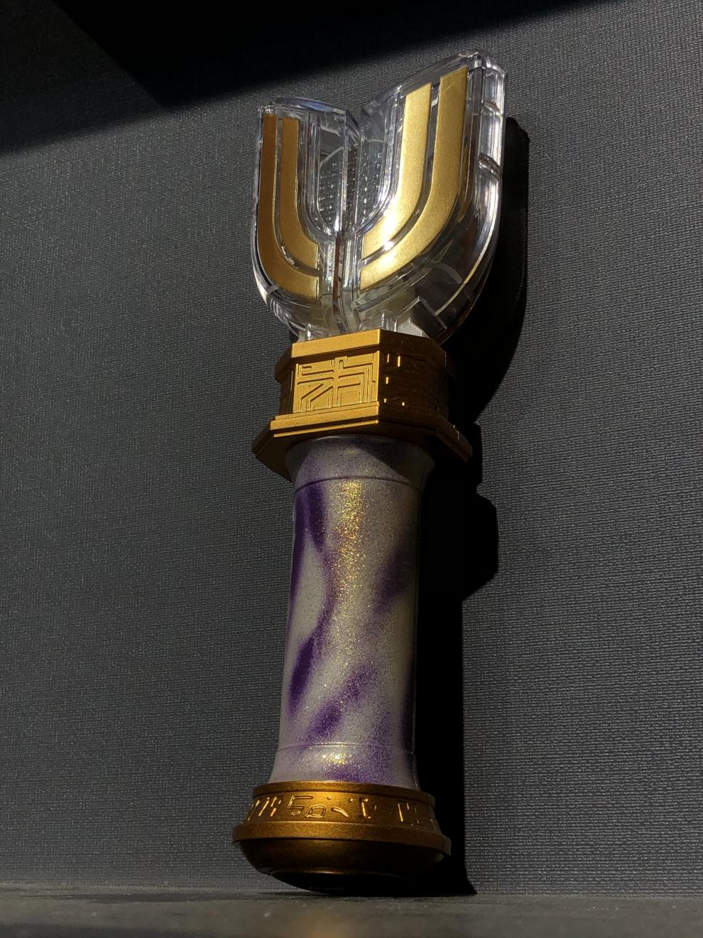 迪迦奥特曼变身器25周年神光棒重涂版还原电影原声音效大理石纹豪华版