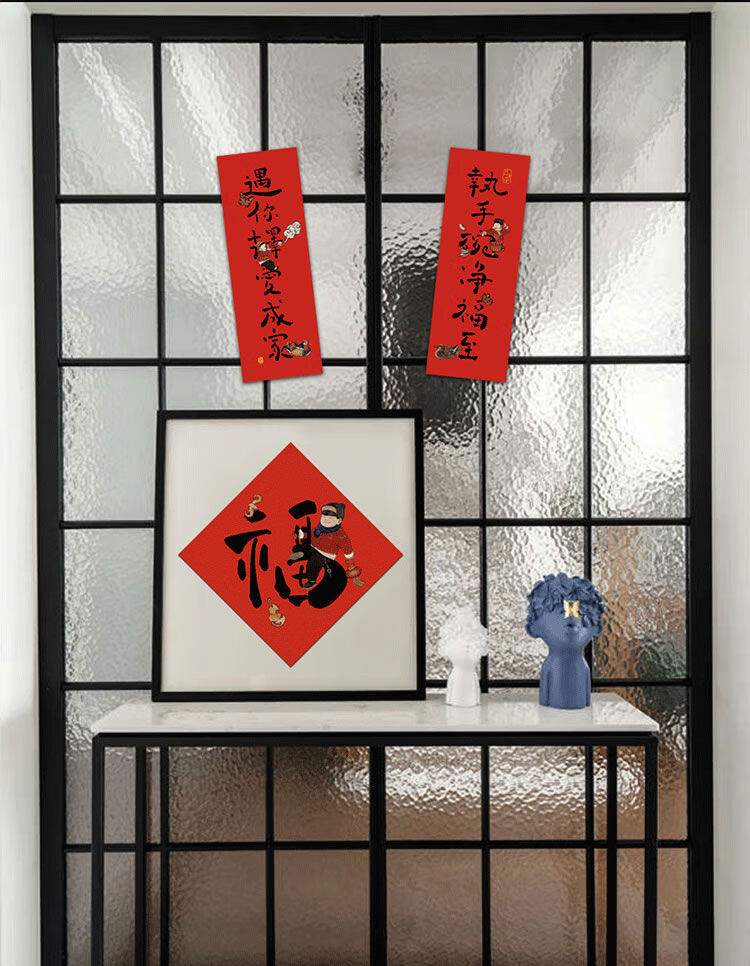 大学生宿舍对联小对联新居过年搬家乔迁之喜2022装饰创意入宅春联春节