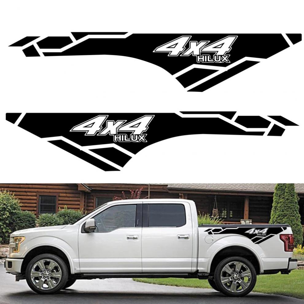 frod改装)16-22款福特猛禽4*4车贴拉花f150皮卡汽车贴纸全车贴画域虎9