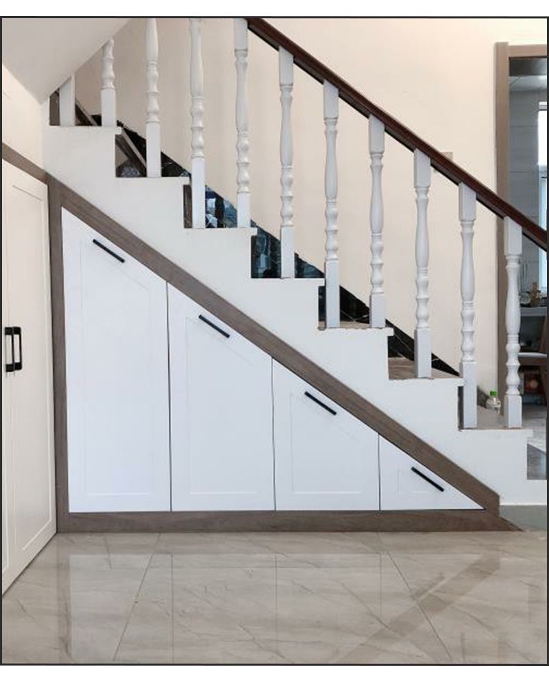 重型楼梯底柜滑轨托底伸缩鞋柜酒柜抽拉轨道加厚三节承重型轨五金