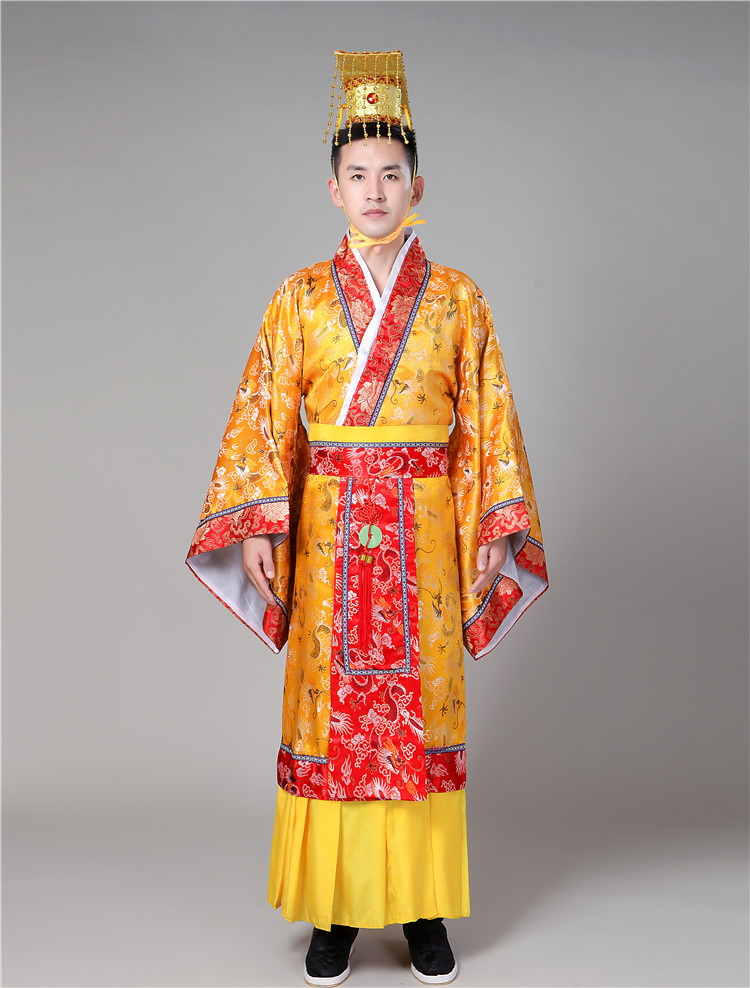 清朝官服古代皇帝龙袍的衣服装古装唐朝男皇上太子秦朝