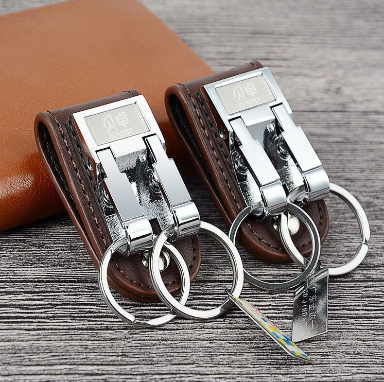 皮带钥匙扣锁匙扣皮带扣不锈钢腰带扣贝卓钥匙扣高端大气小礼品b705双