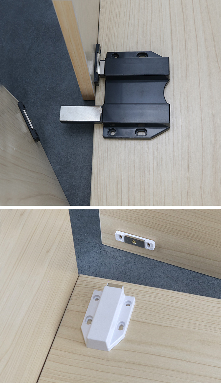 定制适用柜门自弹器碰珠反弹器磁吸柜吸木门磁碰门吸弹簧按压式门碰双