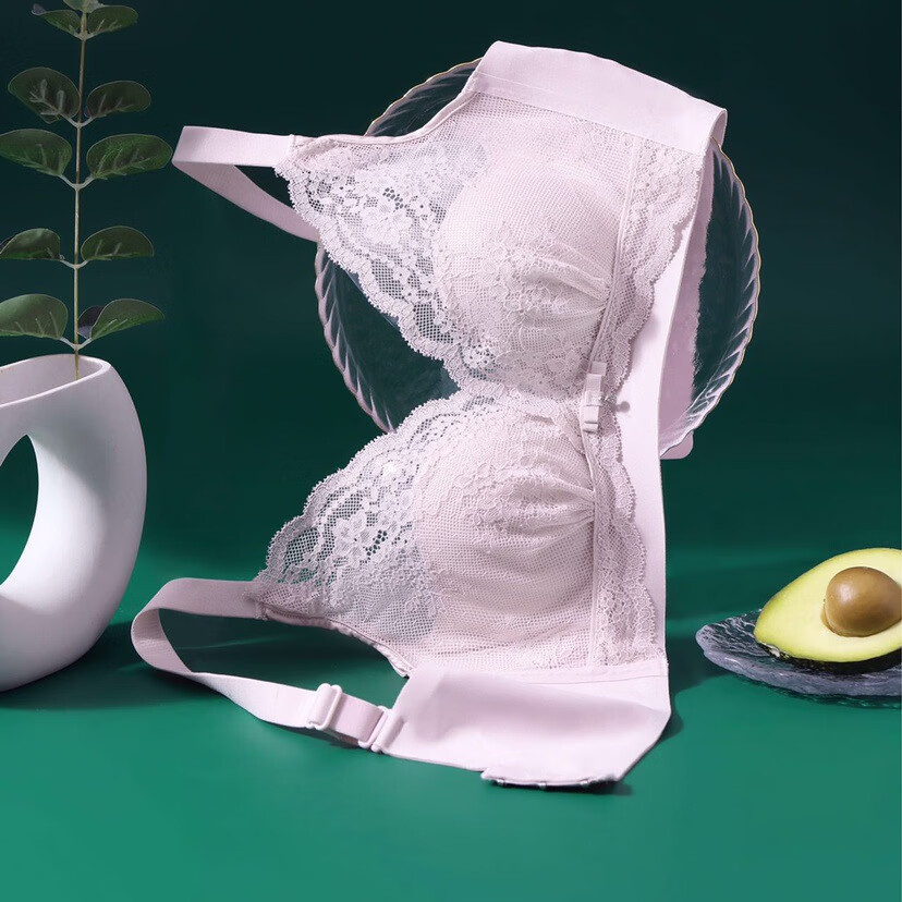 100%百分百感觉新品文胸芒果杯内衣ab小胸薄款内衣无痕蕾丝无钢圈聚拢