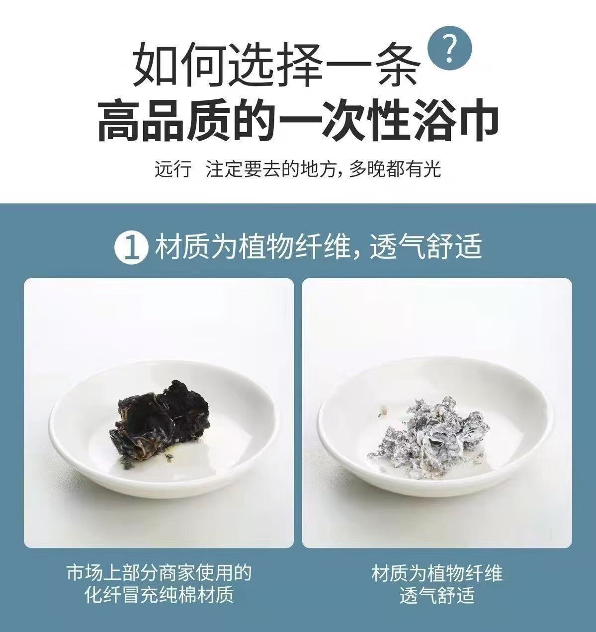 菲脂一次性压缩毛巾旅行美妆工具便携纯棉成人吸水不掉毛独 压缩毛巾 2包40个