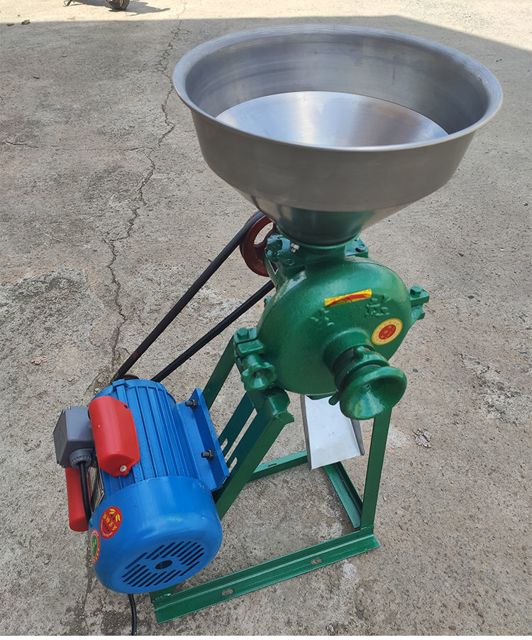 坤贝干湿两用多功能磨浆磨粉机电动220v家用五谷杂粮超细研磨机磨面机