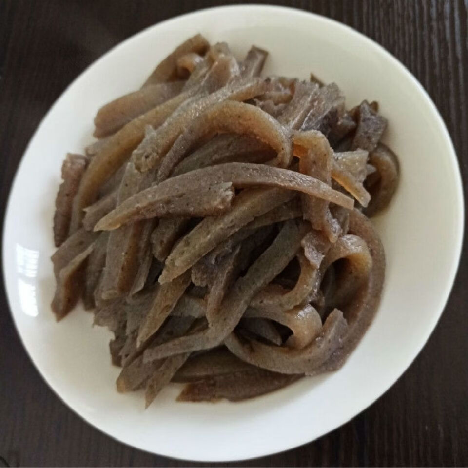 活灰菜鲜魔芋豆腐火锅配菜农家自制四川巴中土特产手工老魔芋 二斤装