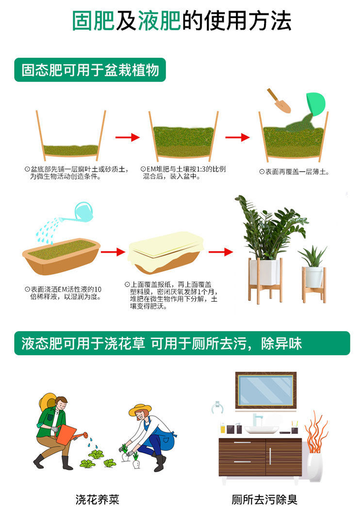 厨余发酵剂高浓度em堆肥菌糠厨余垃圾发酵菌种堆肥桶用菌有机堆肥发酵