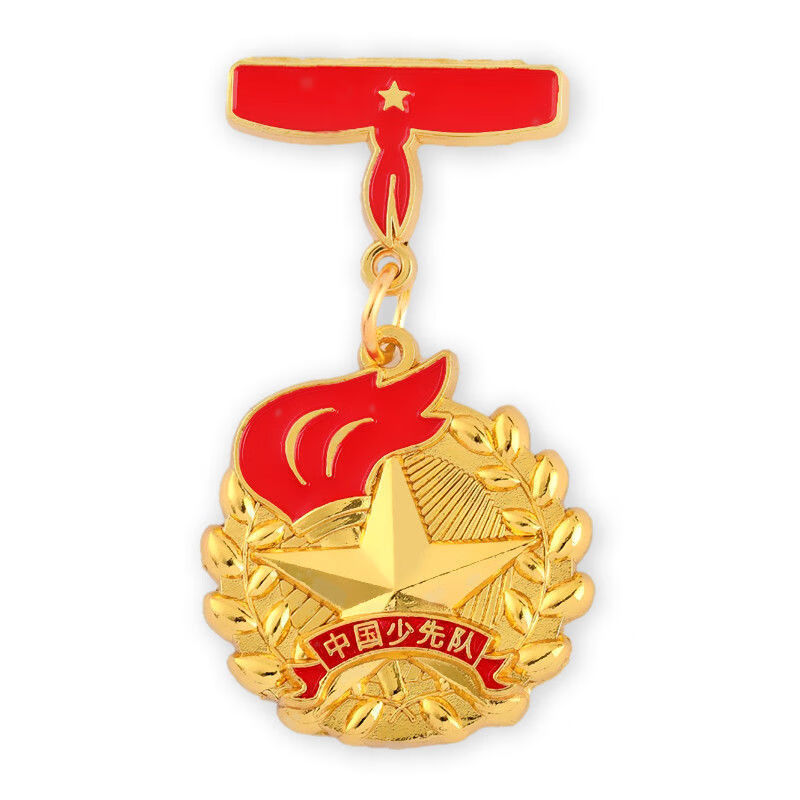 荀枳 领章少先队红领巾一星章奖章集体星级章学校少先队红星章个人