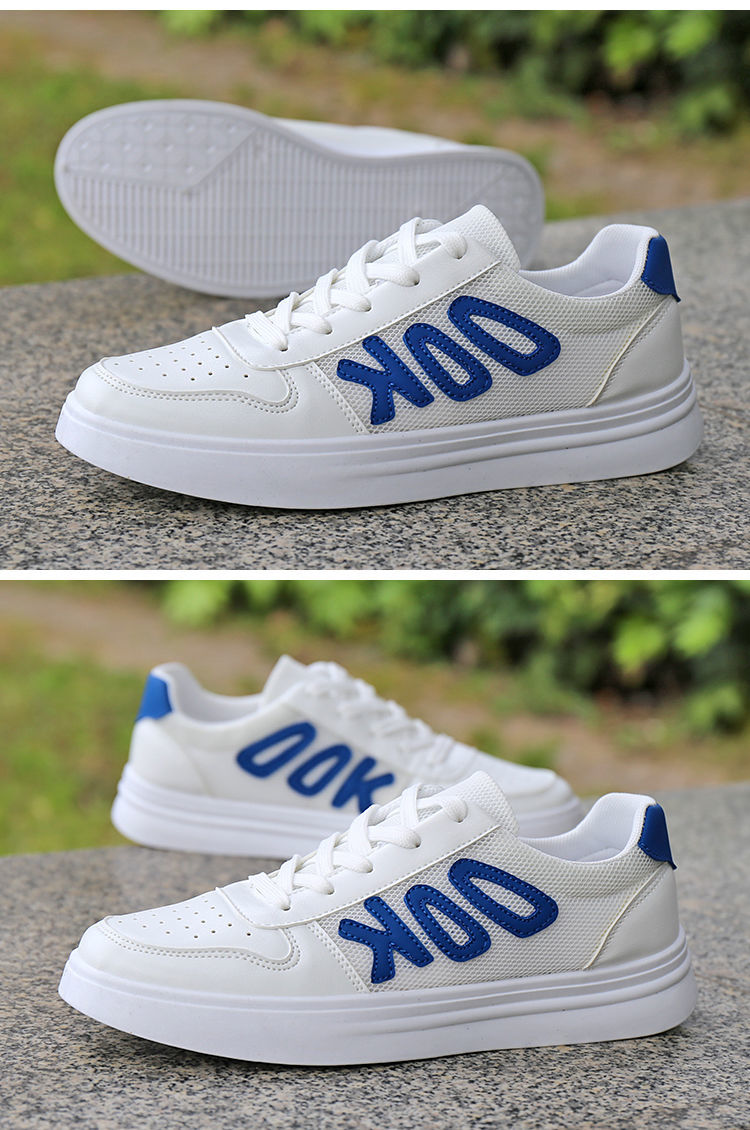 鳄鱼恤crocodile男鞋2022新款夏季透气薄款网面网鞋男士运动休闲板鞋