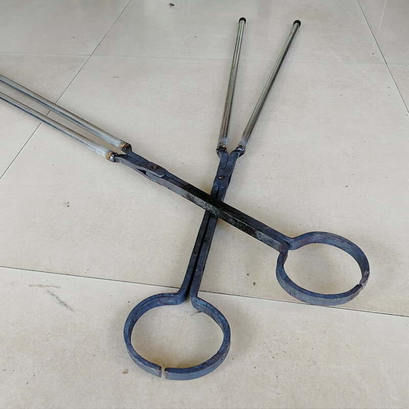 钢锻打捕狗夹子加厚加长捉流浪狗畜牧养殖兽医咬多功能抓狗钳子焊管夹