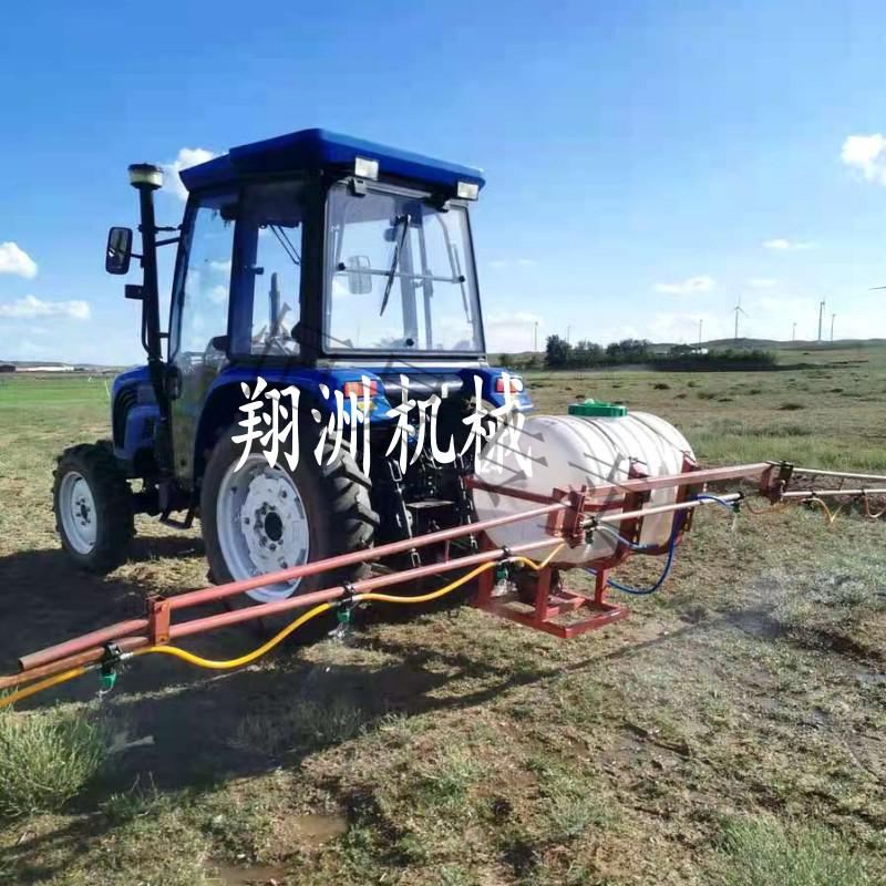 拖拉机打药机大型后悬挂喷雾机折叠喷杆四缸隔膜泵小麦喷药机 800升四