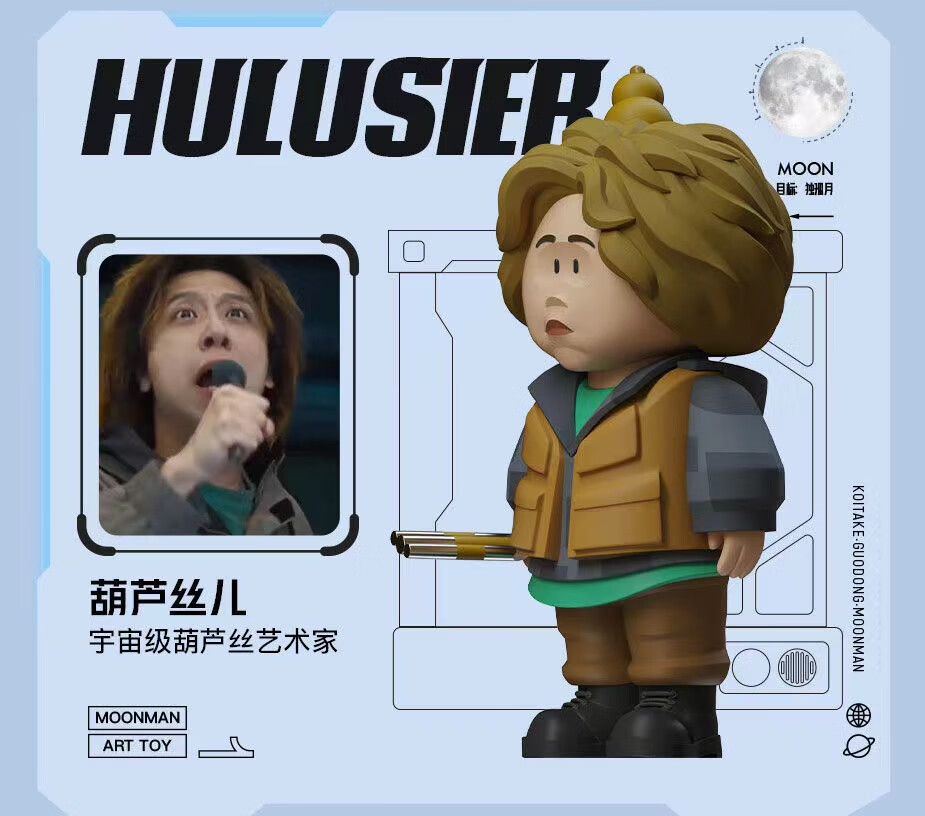康仕途独行月球盲盒腾跃趣玩独行月球系列摆件盲盒同款周边潮流公仔