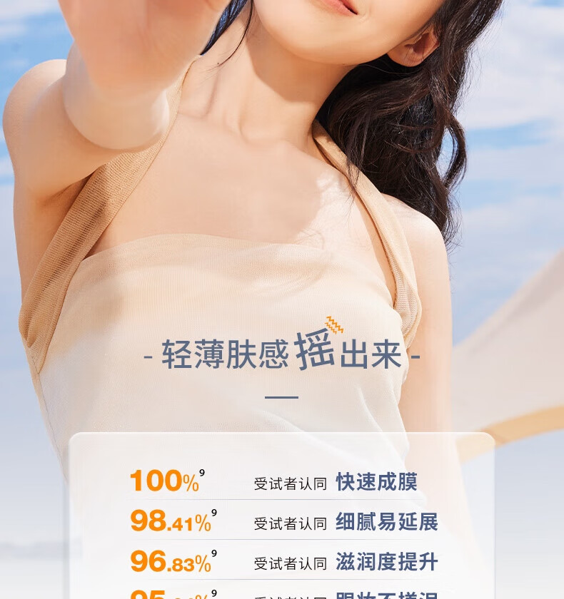 UNNY CLUB防晒乳霜防晒喷雾女军训男士紫外线SPF50+高倍防晒清爽不油腻学生 水润防晒50ml(适合油皮湿润)