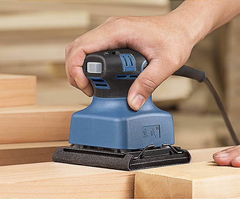 东成平板砂光机wsb240110x100砂纸机墙壁家具打磨机电动工具