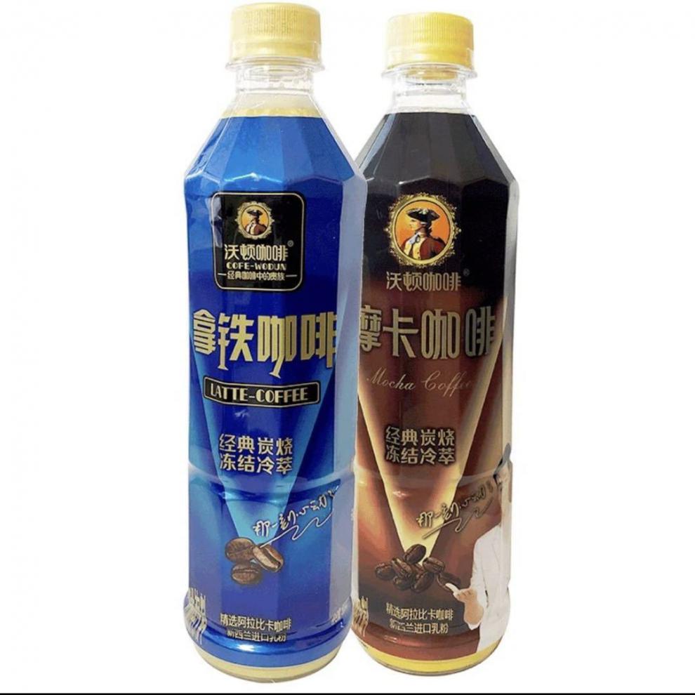 5折 即饮咖啡饮料沃顿浓咖啡拿铁摩卡咖啡饮品500mlx15瓶整箱 整箱15