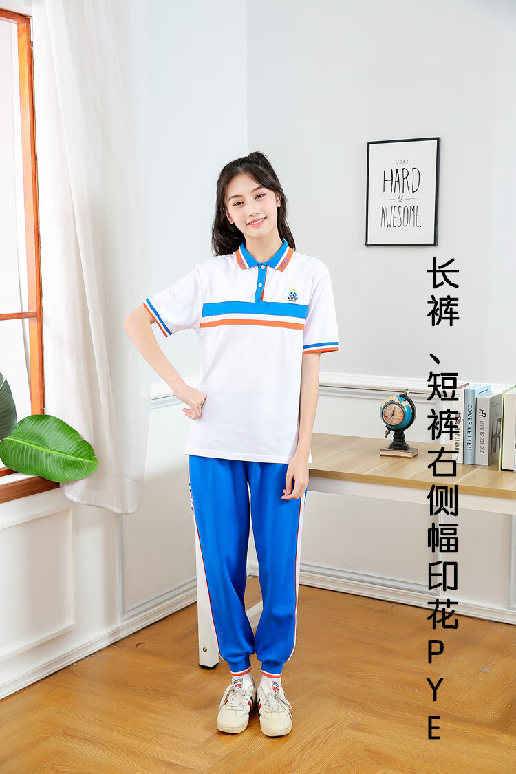 德莉娅番禺初中校服番禺区初中生校服夏装秋冬装新款男女运动服短袖