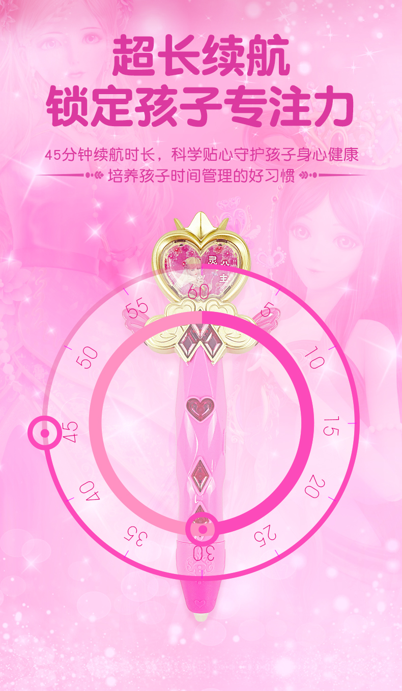 叶罗丽3d打印笔儿童款立体绘画三地耗材学生网红涂鸦神奇4d正版低温