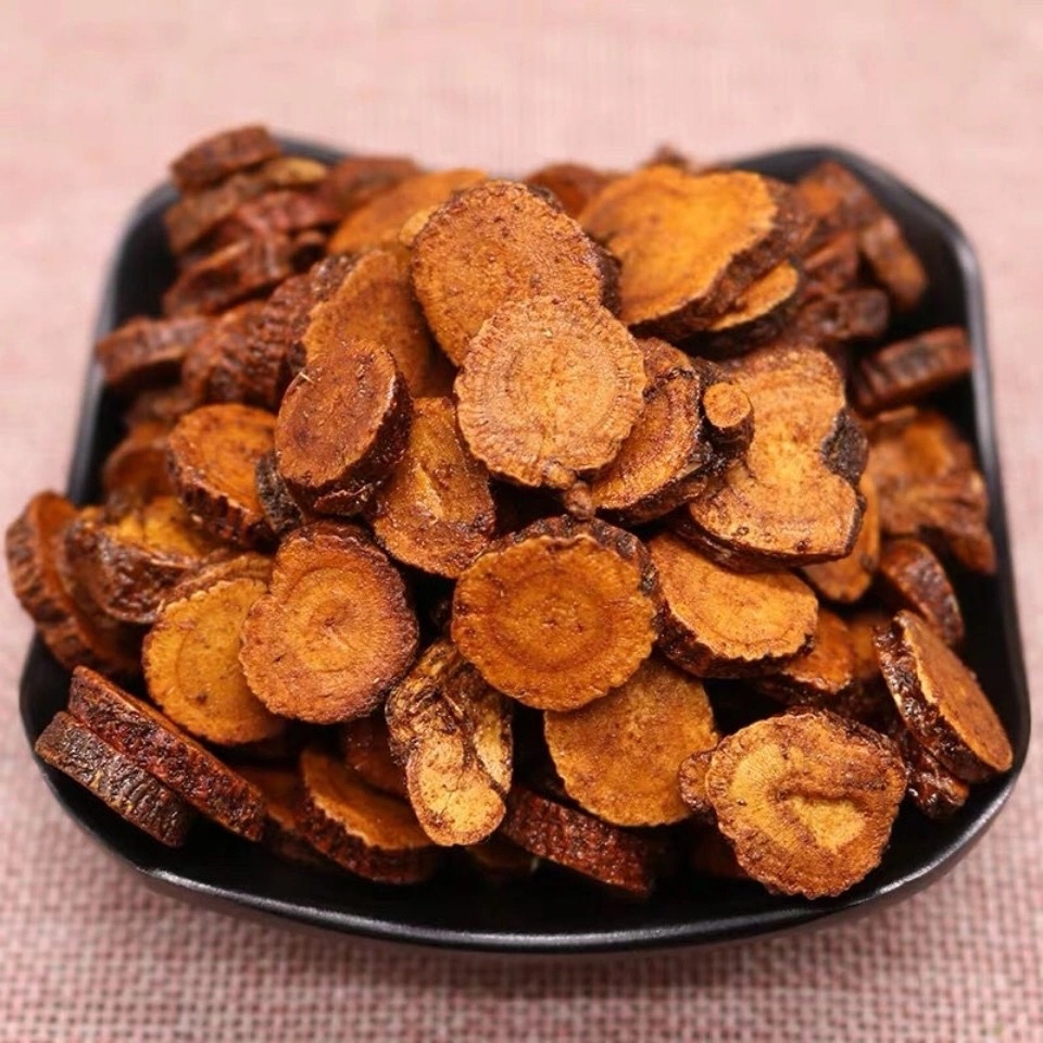 蜜炙小甘草中药材 甘草片炙甘草制甘草 甘草片干净500克【图片 价格