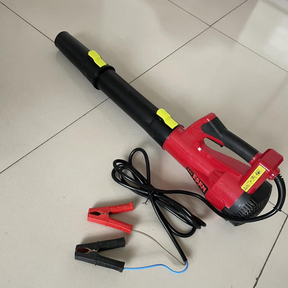 电瓶款吹风机大功率12v24v工业级鼓吹风机挖掘收割侬滤芯水箱除尘4500